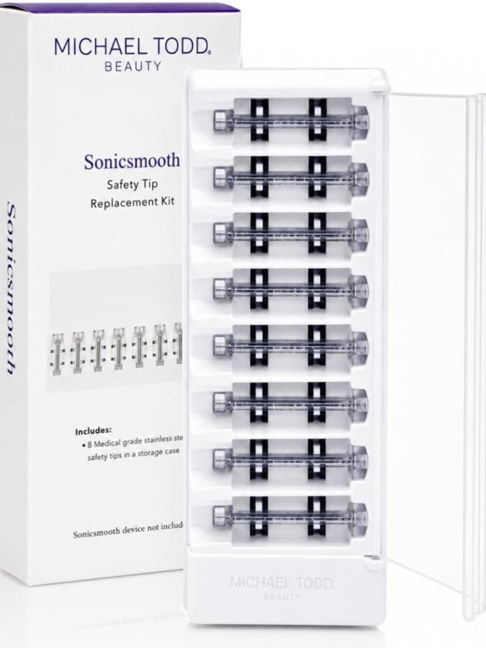Single-Use Dermaplaning Blade Refills, 8-Pack for Smooth Skin & Exfoliation